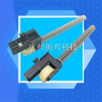 四通OKI 5100F 5150F 5200F字车皮轮组件（弹簧 铁销 黑架 白轮）