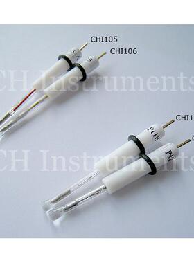 上海辰华CHI107/CHI108铂微盘电极 CHI106金盘微电极 银盘电极
