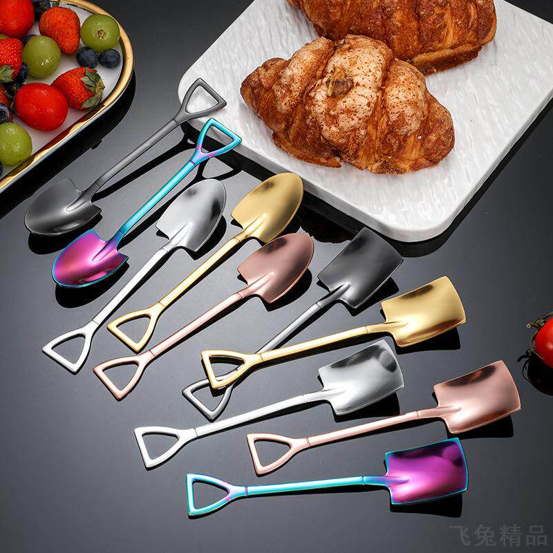 304不锈钢铲勺餐具勺子甜品