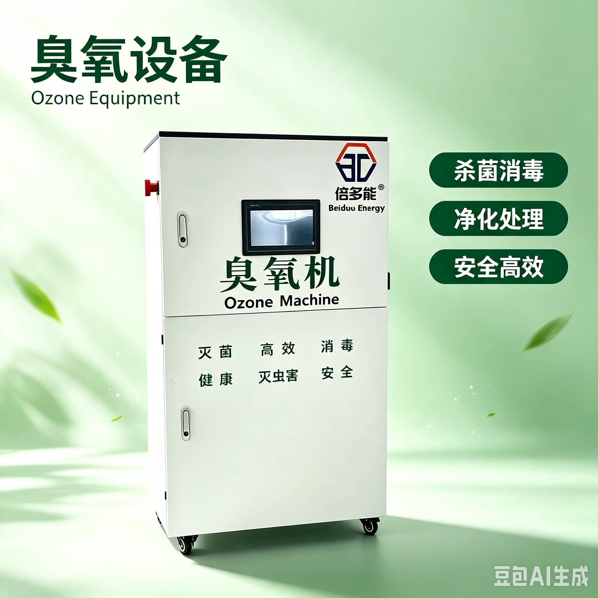 农业智能臭氧机温室大棚臭氧水发生器果园杀菌除虫绿色植保机