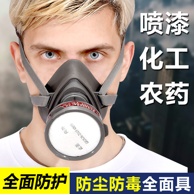 护目镜防毒面具全面罩喷漆专用
