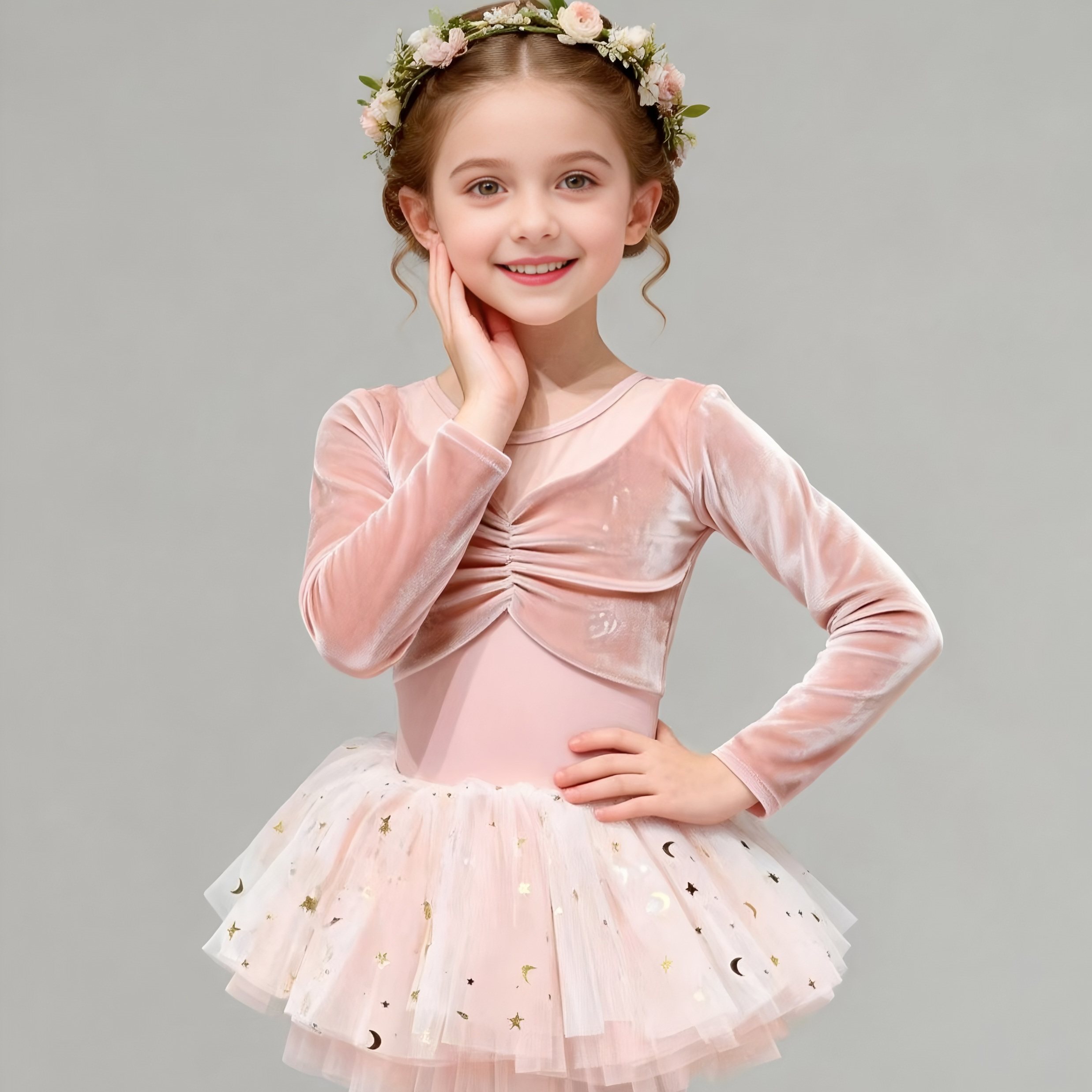 儿童舞蹈练功服丝绒长袖女童连体中国舞芭蕾形体艺考演出表演套装,童装/婴儿装/亲子装,儿童演出服,淘宝优惠券,粉丝福利购,淘宝优惠卷