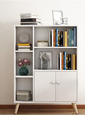 New Modern Simple Bookcase Nordic Style Indoor Floor Storage