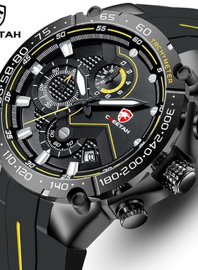 2020 New CHEETAH Men Watch Top Brand Luxury Fashion Chronog