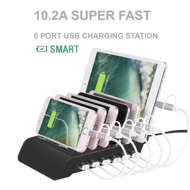 sb charging station 6-port Multiple charger station Mobile