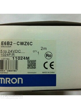 Rotary  Encoder E6B2-CWZ6C 1024P/R, 5-24VDC,OPEN,ABZ PHASE,