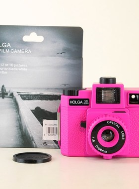 Holga 120 GCFN Pink Medium Format Film Camera Glass Lens Lo
