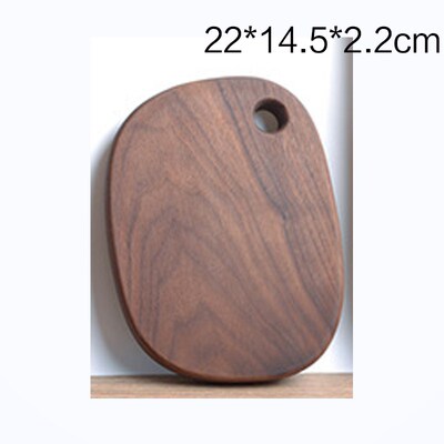 Japanese black walnut  breadboard solid wood rootstock board