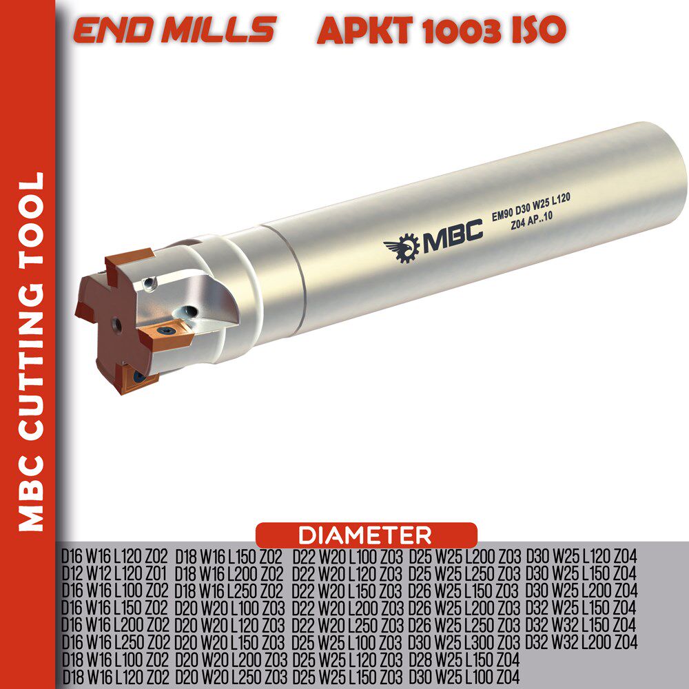 Apkt 1003 end mill ,lathe,tool holder ,tool,turning tool,dri