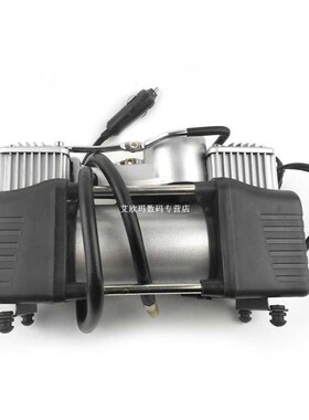 Power 12V 150PSI 2 Cylinder Car Air Compressor Tire Inflator