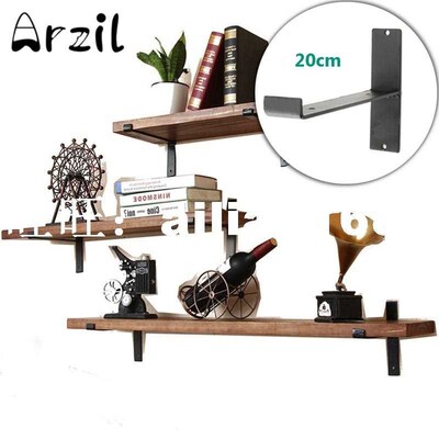 Iron Rack 20cm Loft Retro Industrial DIY Wall Shelves Suppor