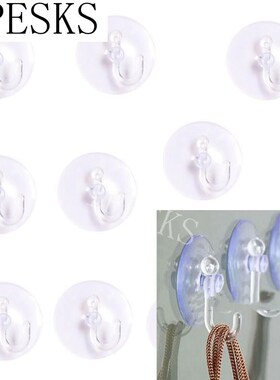 10pCS WAll HookS HAnger  BAtHroom SuCtion Cup SuCker ACCeSSo
