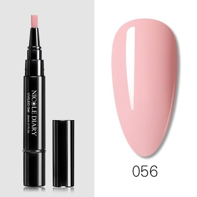NICOLE DIARY one step gel Nail Varnish Pen Glitter 3 In 1 Na