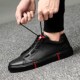 Shoes Genuine men Fashion Leather Flats Casual Men