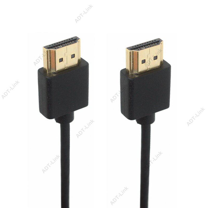 0mm super soft thin micro hdmi compatible male to hdm