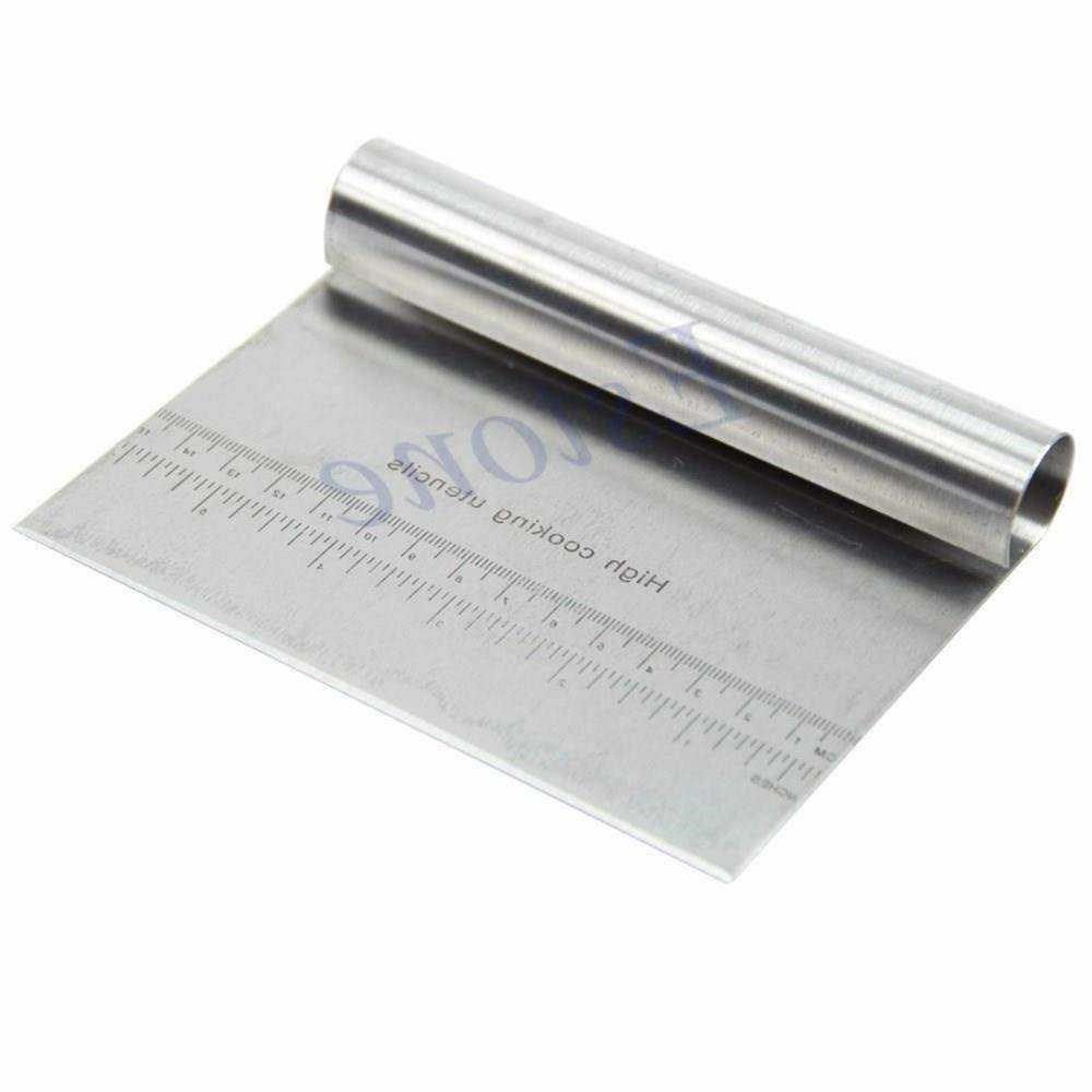 free shipping tainless dough scraper cake pizza cutter pastr