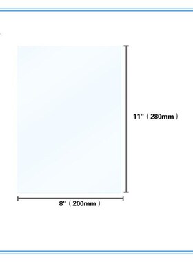 280*200*0.15mm Photon mono x Fep Film Wanhao Uv Light Fep F
