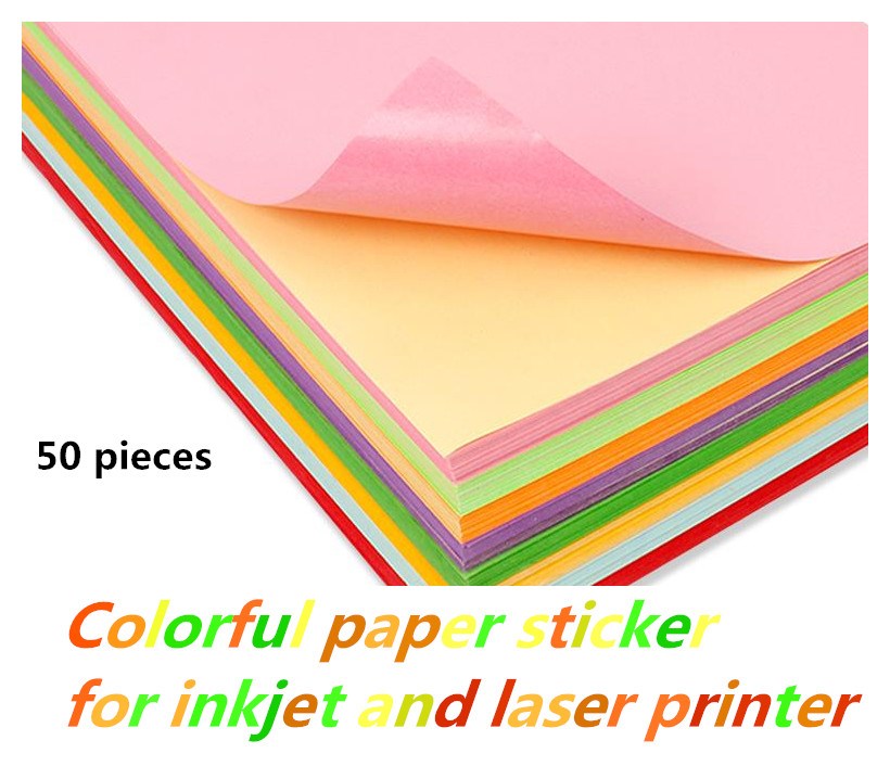 a4 self adhesive printing paper blank writing kraft paper b