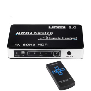 2.0 HDR 60Hz 2020 HDMI Swit 5x1 Navceker Switch UHD