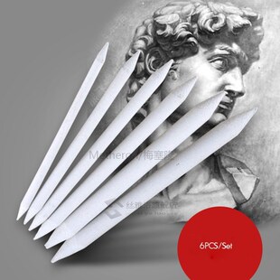 *6PCS/Set Artist Blending Stump and Tortillion Blenders Art