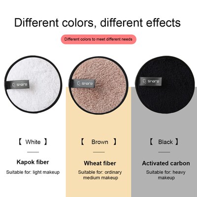 Towel-Pad Sponge Makeup-Remover Face-Cleansing Reusable Wipe