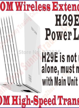 TPLink Single TL-H29E Wireless Power line Adapter Extender W