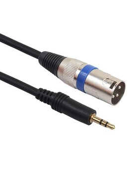 3m 3.5mm Jake Stereo Male Plug Connector Cable to Microphon