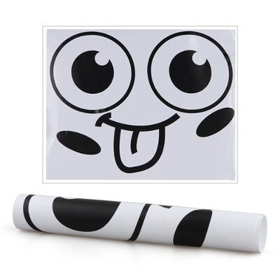 Toilet Wall Mural Decal Art Sticker Decoration Smiley Face F