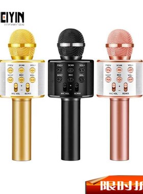 Mobile phone karaoke palm ktv wireless home microphone Bluet