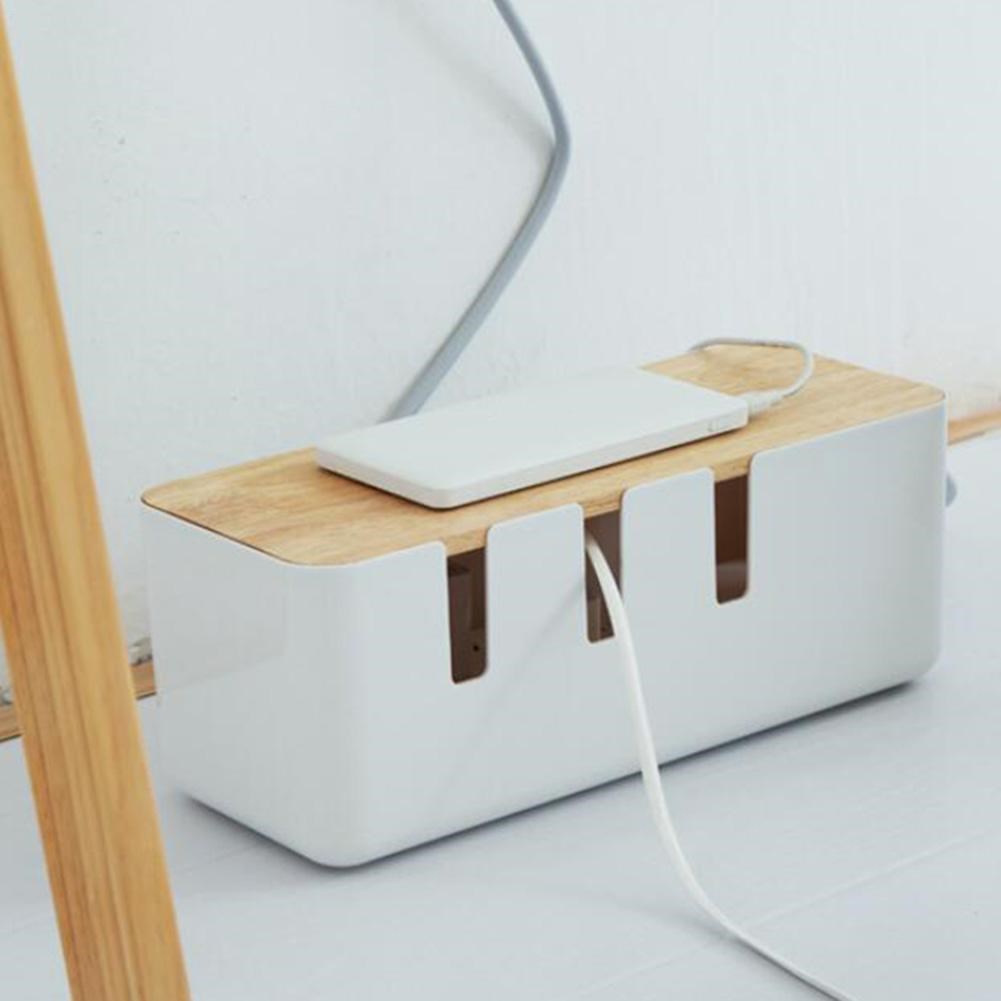 Creative Home Multi-Purpose Fire Wooden Cover Desktop Networ