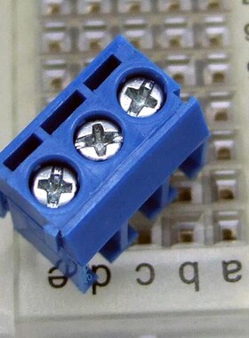 5 x 3 Pins Poles PCB Screw Terminal Block Connector 300V 16A