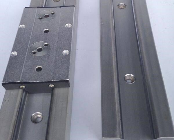 High quality double shaft core roller linear guide rail slid