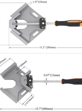 Woodworking Clamps 90 Degree Angle Clip Aluminum DIY Tools f
