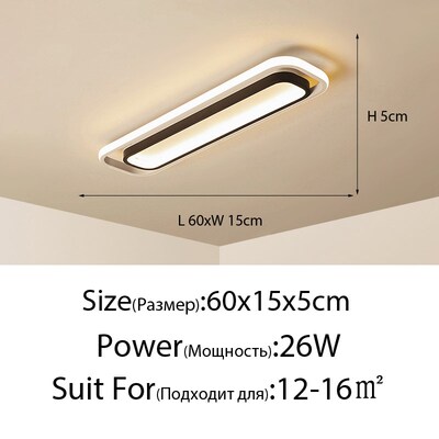 Modern led ceiling lights for living room plafond home ceili