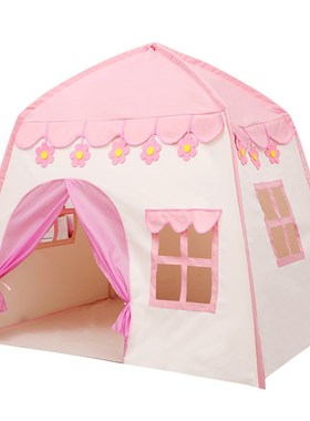 Folding Children Tent Portable Kids Tents Teepee Large Playh