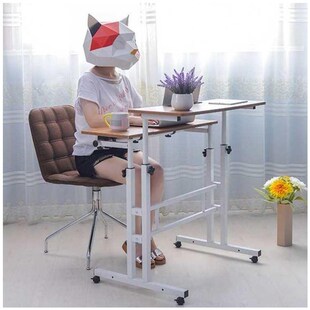 Standing desk simple desk lift multi-function mobile home