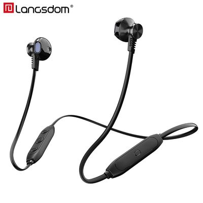 Langsdom Metal Bluetooth Earphone L5B Stereo Wireless gamin