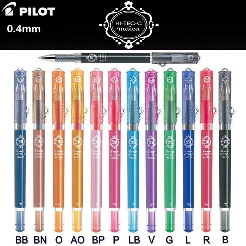 PILOT MAICA Pen 0.4 mm HI TEC C Beauty Gel Pen LHM 15C4 Jap