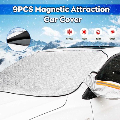 Magnets Winter Waterproof Car Covers Car Windshield Cover Th