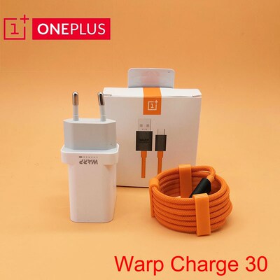 Original oneplus 8 7T 7 pro charger 30w Power Adapter Warp