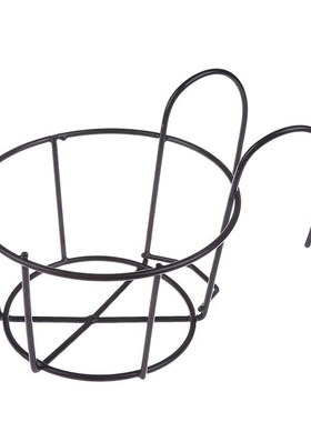 rought Iron Potted Stander Flower Pot Rack Stand basion Disp