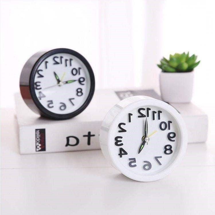rectangular rising time small alarm clock desk timer student