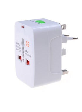 All-in-One Travel Power Plug Adaptor Converter for US UK EU