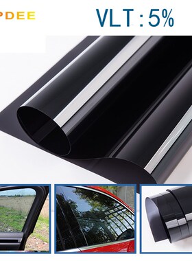 50x300CM/Lot Non-toxic Dark Black Car Window Tint Film Glass
