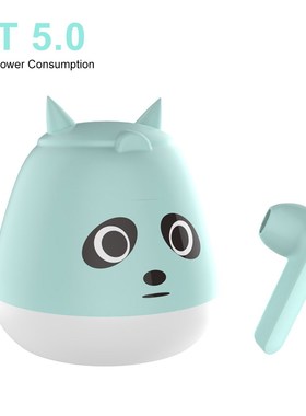 ZW T7 TWS Earbuds Wireless Stereo Sound Earphone Cute Heads