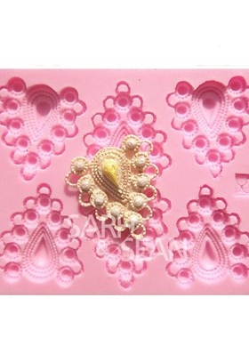 M0848 Jewelry Gem Series decoration fondant cake molds choco