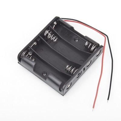 New Battery Box Slot Holder Case for 4 Packs Standard AA 2A