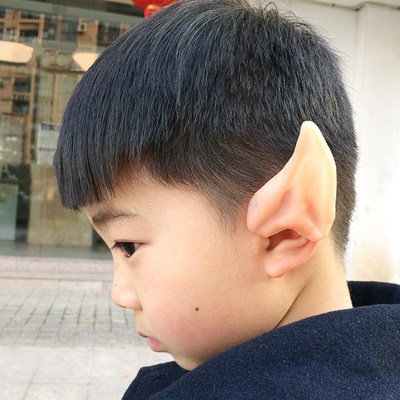 Latex Fairy Pixie Elf Ears Cosplay Accessories LARP Hallowe