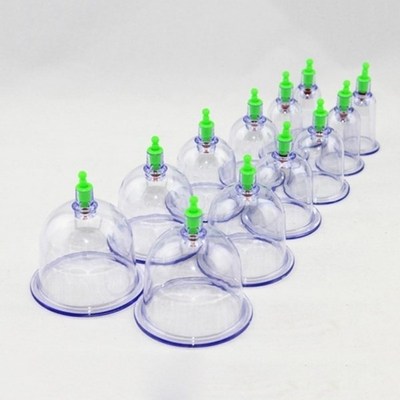et Chinese Body Cupping Massage Glass Cup Treatment Therapy