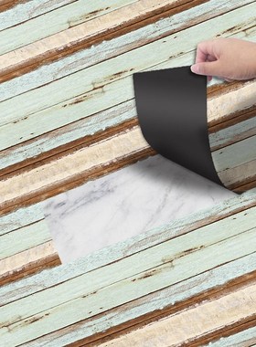 Wood Grain Floor Tiles Plank er DIY PVC Self Adhesive Waterp